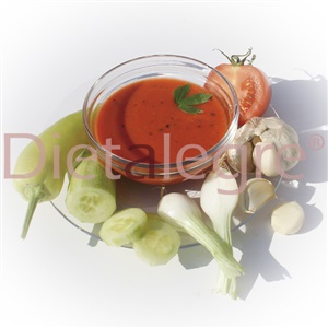 Studená polévka Gaspacho 