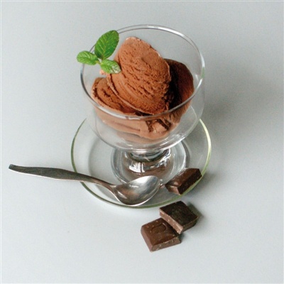 Zmrzlina s čokoládovou příchuťou