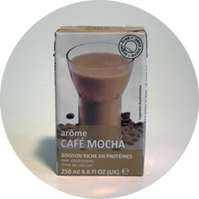 UHT Ledová káva Mocca tetra pack s brčkem